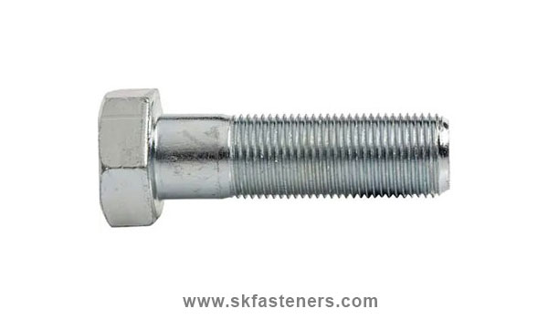 DIN 960 Hex Bolt / ISO 8765 Hex Bolt / EN 28765 Hex Bolt manufacturers exporters suppliers in india punjab ludhiana